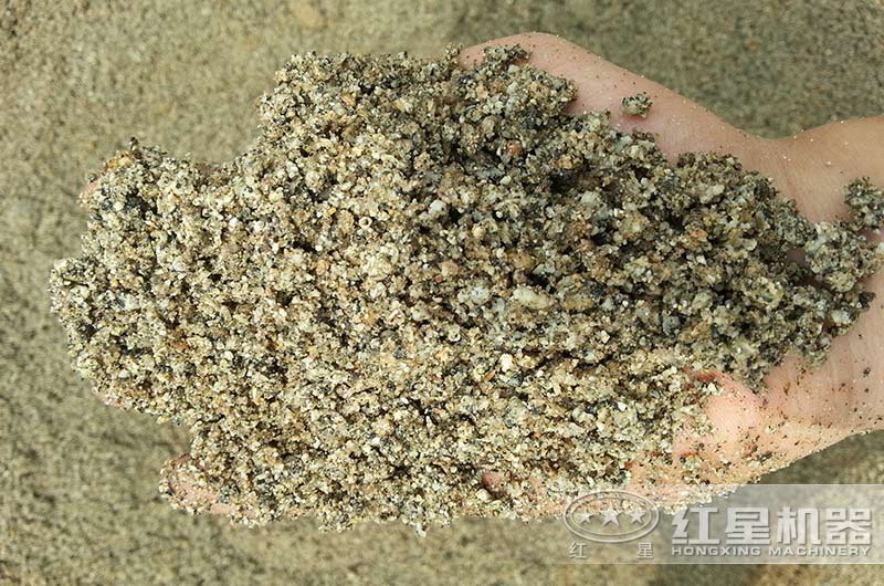 機(jī)制砂成品圖